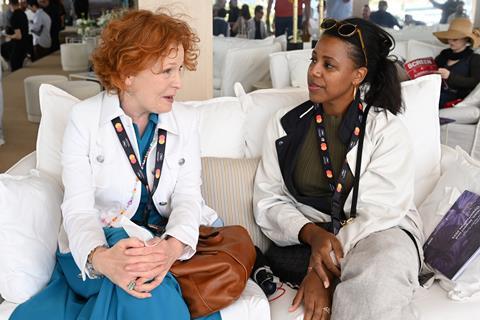Pavlina Zipkova, Czech Film Commission; Claire Brooks, Association of Film Commissioners International